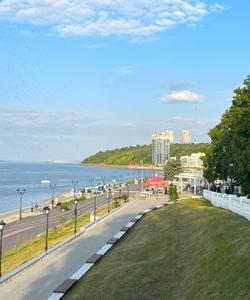 Набережная в Чебоксарах