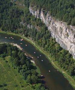 Сплав по реке Юрюзань