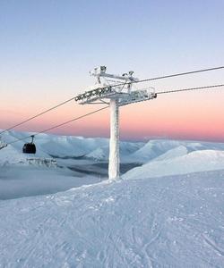 Горнолыжный курорт в Кировске