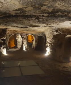 Подземный город в Каппадокии