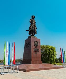 Памятник Якову Похабову в Иркутске