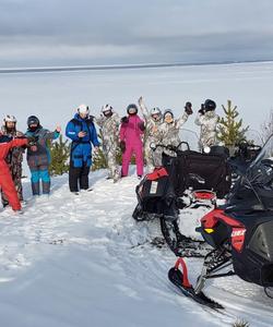 Снегоходный тур по Архангельской области