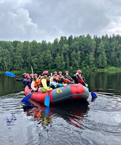 Сплав по реке Шуе