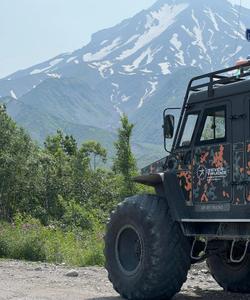 На вездеходе Sever Truck по Камчатке