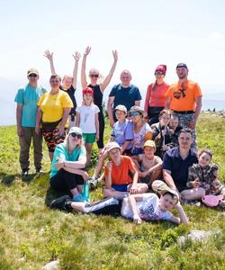 семейный поход в Сибири