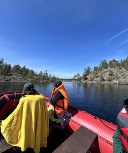 Прогулка на катере по Ладожским шхерам