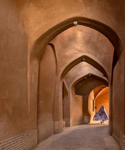 Переулок (или сабат) в историческом городе Йезд