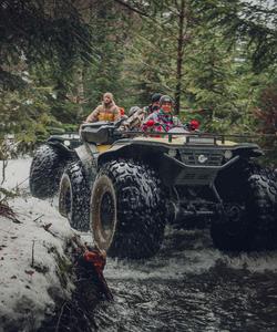 Катание на квадроциклах-вездеходах