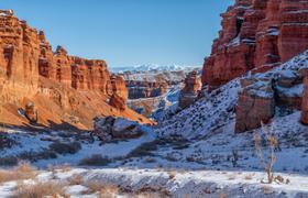 Чарынский каньон в Казахстане