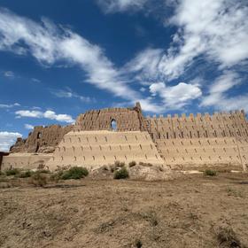 Руины крепости Кызыл-Кала