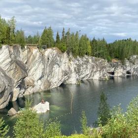 Горный парк Рускеала в Карелии