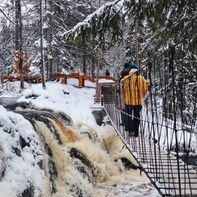 Рускеальские водопады