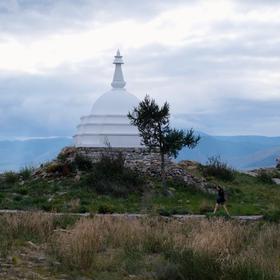 Буддийская ступа просветления на Байкале