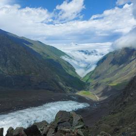 Восхождение на Казбек с севера