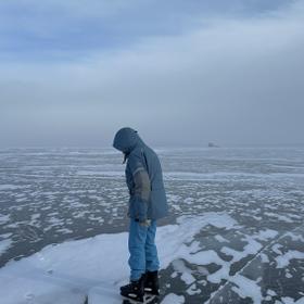 Лёд Байкала