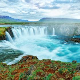 Годафосс, водопад в Исландии