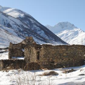 Старинное селение Лисри, Северная Осетия