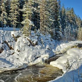 Водопад Кивач