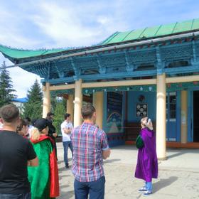 Дунганская мечеть в Караколе