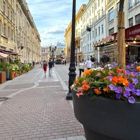 Малая Садовая улица в Санкт-Петербурге