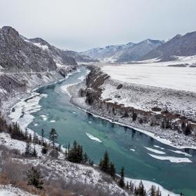 Река Катунь 
