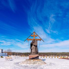 Памятник протопопу Аввакуму в Боровске