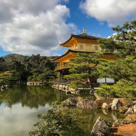 Золотой павильон в Киото