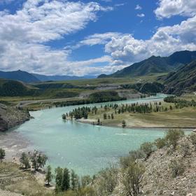 Долина реки Катунь