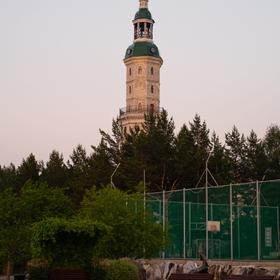 Башня-колокольня в Златоусте
