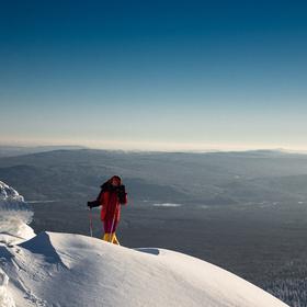 Подъем на хребет Уреньга