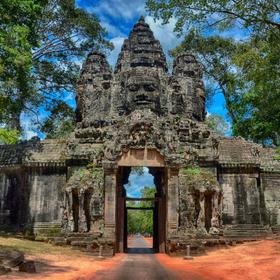 Храмовый комплекс Ангкор-Ват в Камбодже