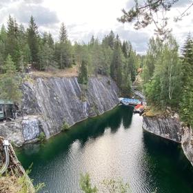 Горный парк Рускеала в Карелии