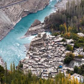 Хунза, скалы Passu Cones