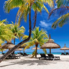 Пляж на Маврикии