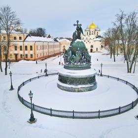 Памятник «Тысячелетие России» в Великом Новгороде