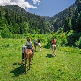 Архыз, конная прогулка