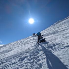 Восхождение на Казбек с севера