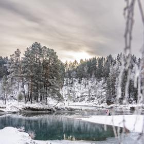 Голубые озера