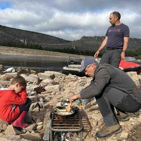 Рыбалка на реке Котуйкан