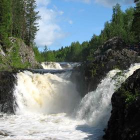 водопад Кивач