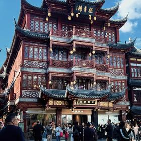 Старый Китайский квартал в Шанхае