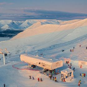 Горнолыжный курорт в Кировске