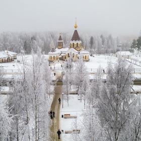зима в Карелии