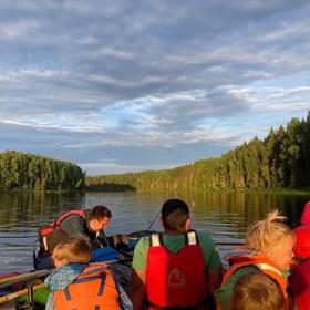 Сплав по реке Шуе