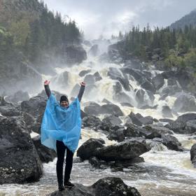 Водопад Учар