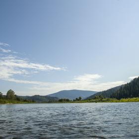 Сплавь по реке Томь, Кемеровская область