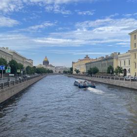 Река Мойка в Санкт-Петербурге