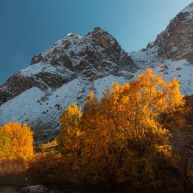 Осень в горах Домбая