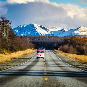 Дорога в Национальном парке Огненная Земля