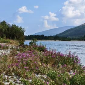 Пейзаж на маршруте